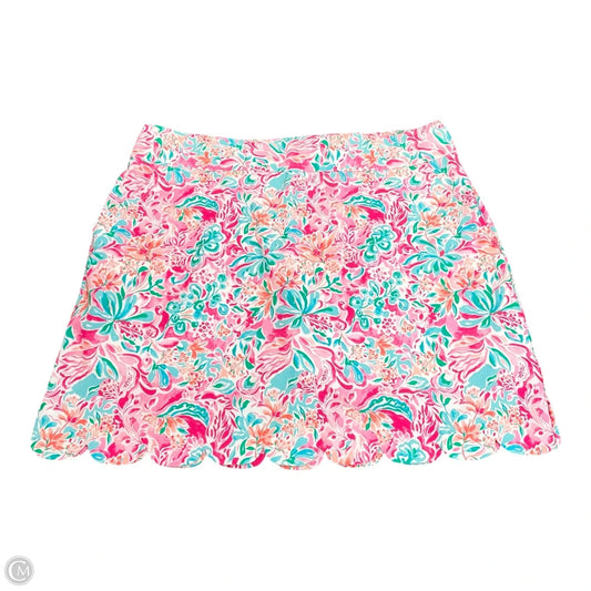 Athletic Skort By Stella Parker In Multi-colored, Size: Xl
