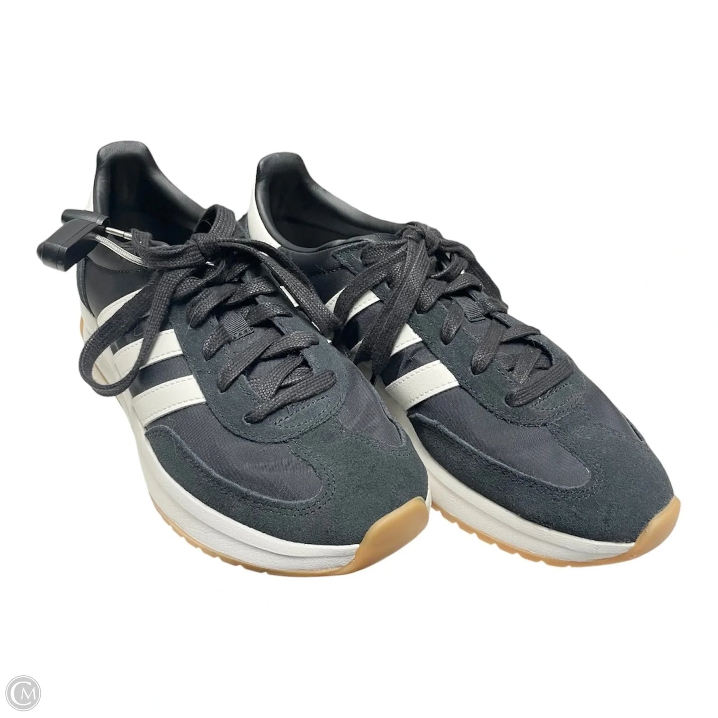 Shoes Sneakers By Adidas In Black & White, Size: 7.5