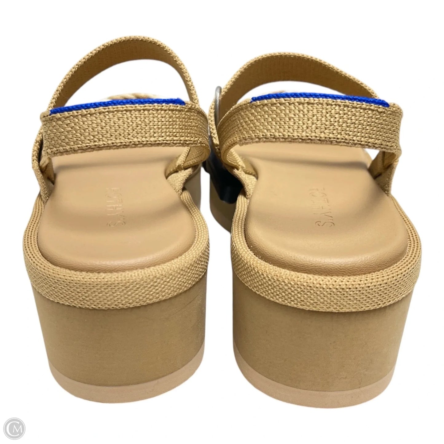 Sandals Heels Platform By Rothys In Tan, Size: 7.5