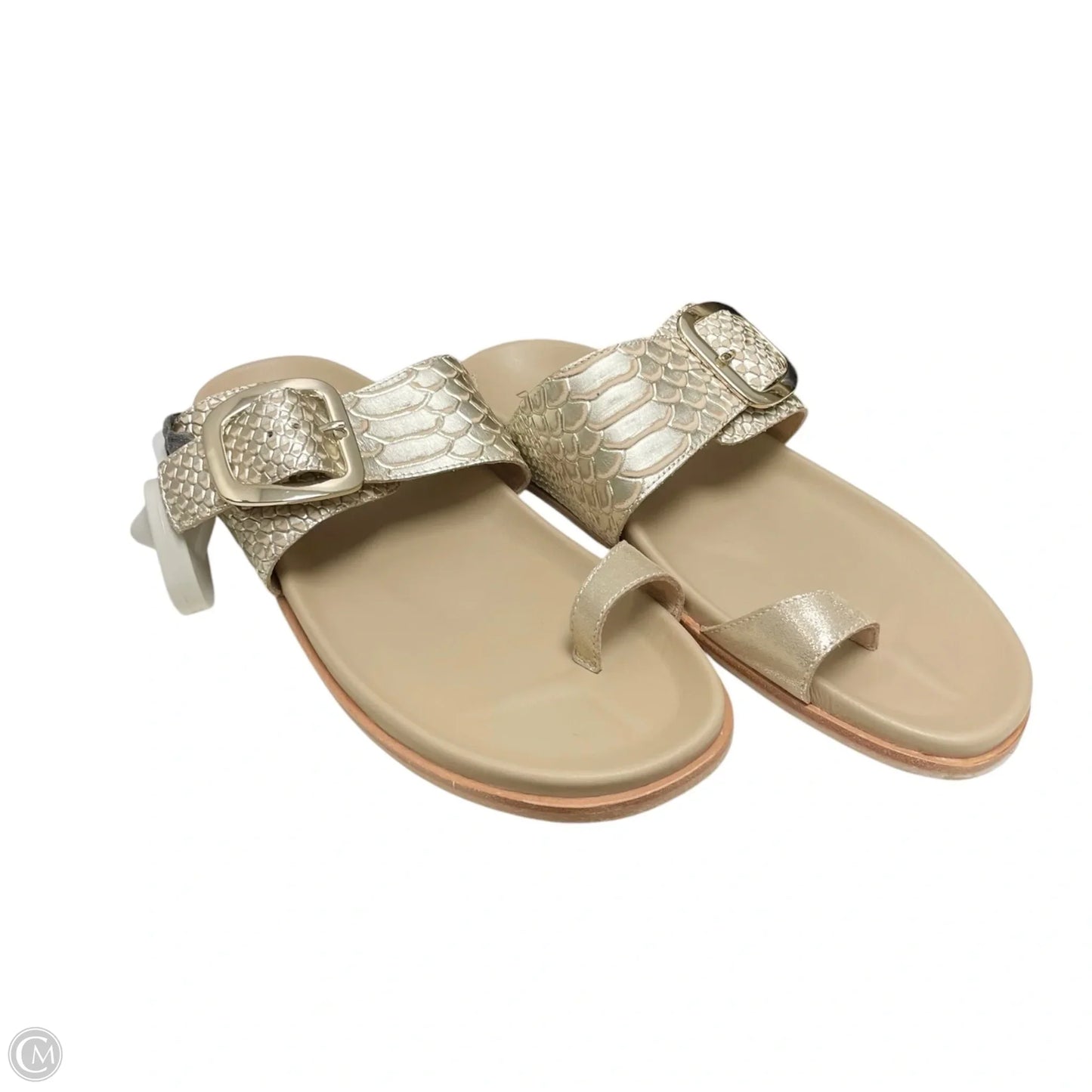 Sandals Flats By Donald Pliner In Tan, Size: 8.5