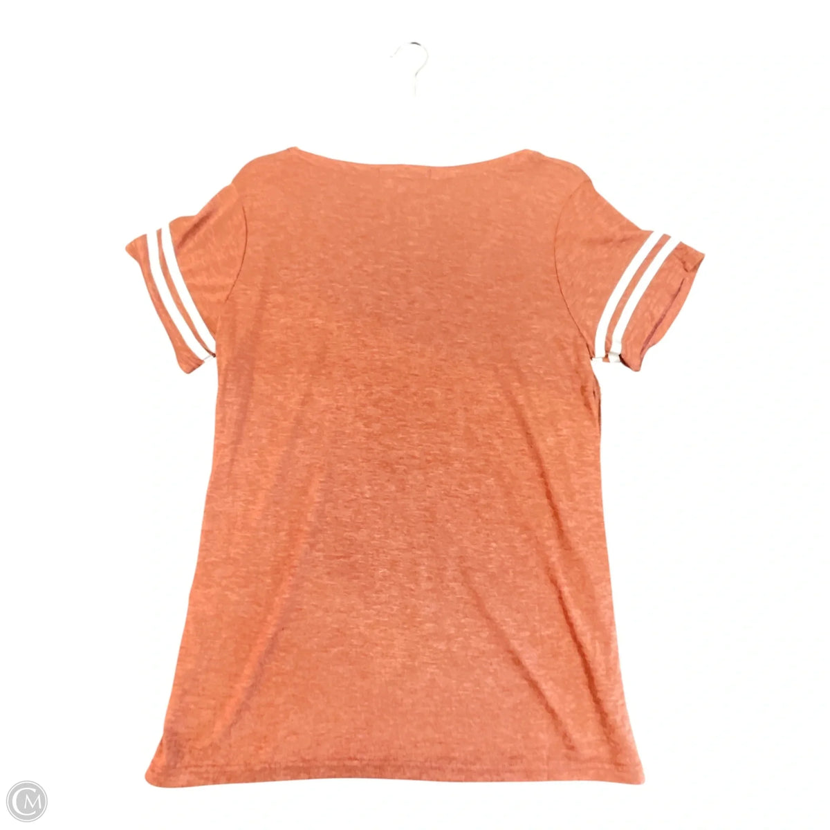 Top Short Sleeve By Southern Grace In Red & White, Size: S