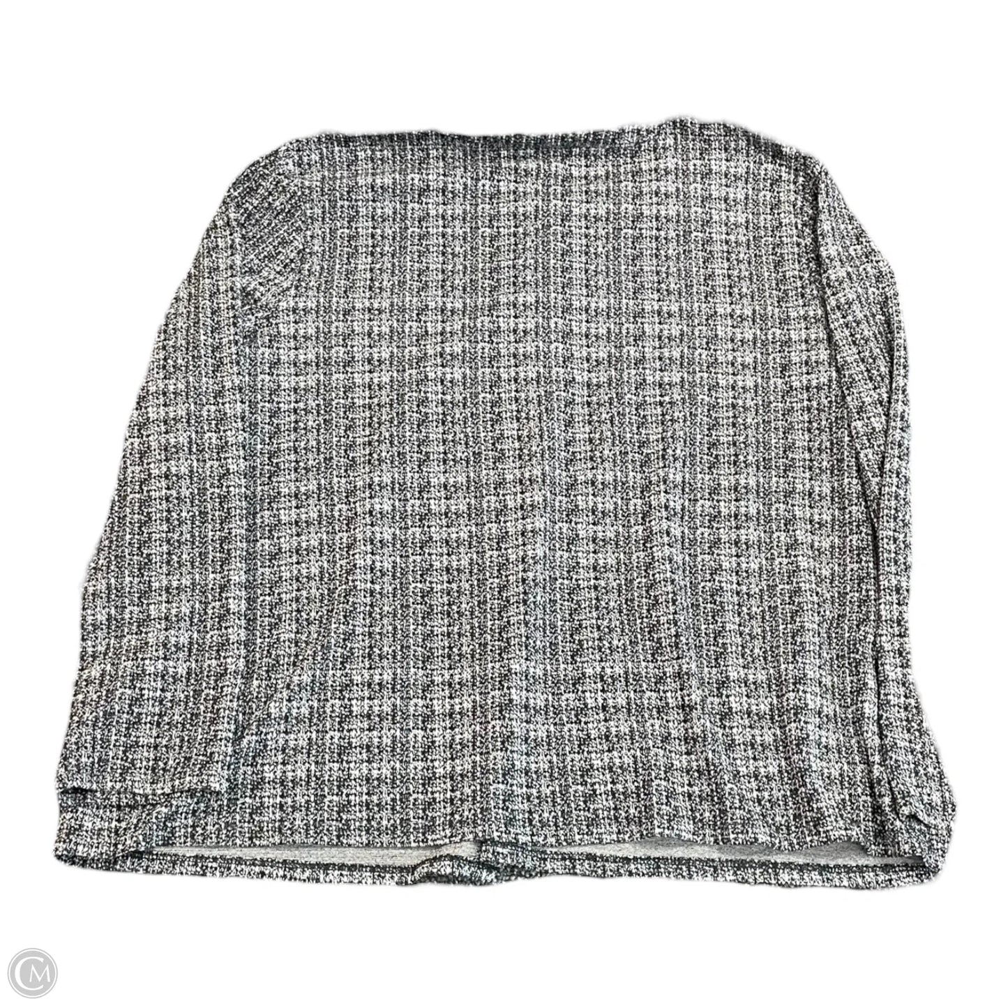 Cardigan By J. Jill In Black & White, Size: Lp