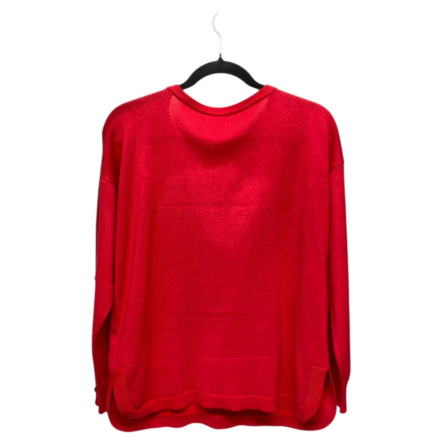 Sweater By Cable And Gauge In Red, Size: Xlp