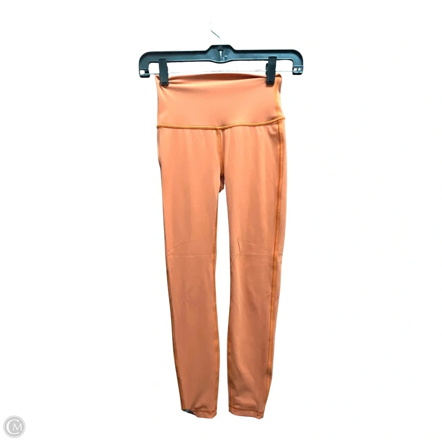 Athletic Leggings By Lululemon In Orange, Size: Xs