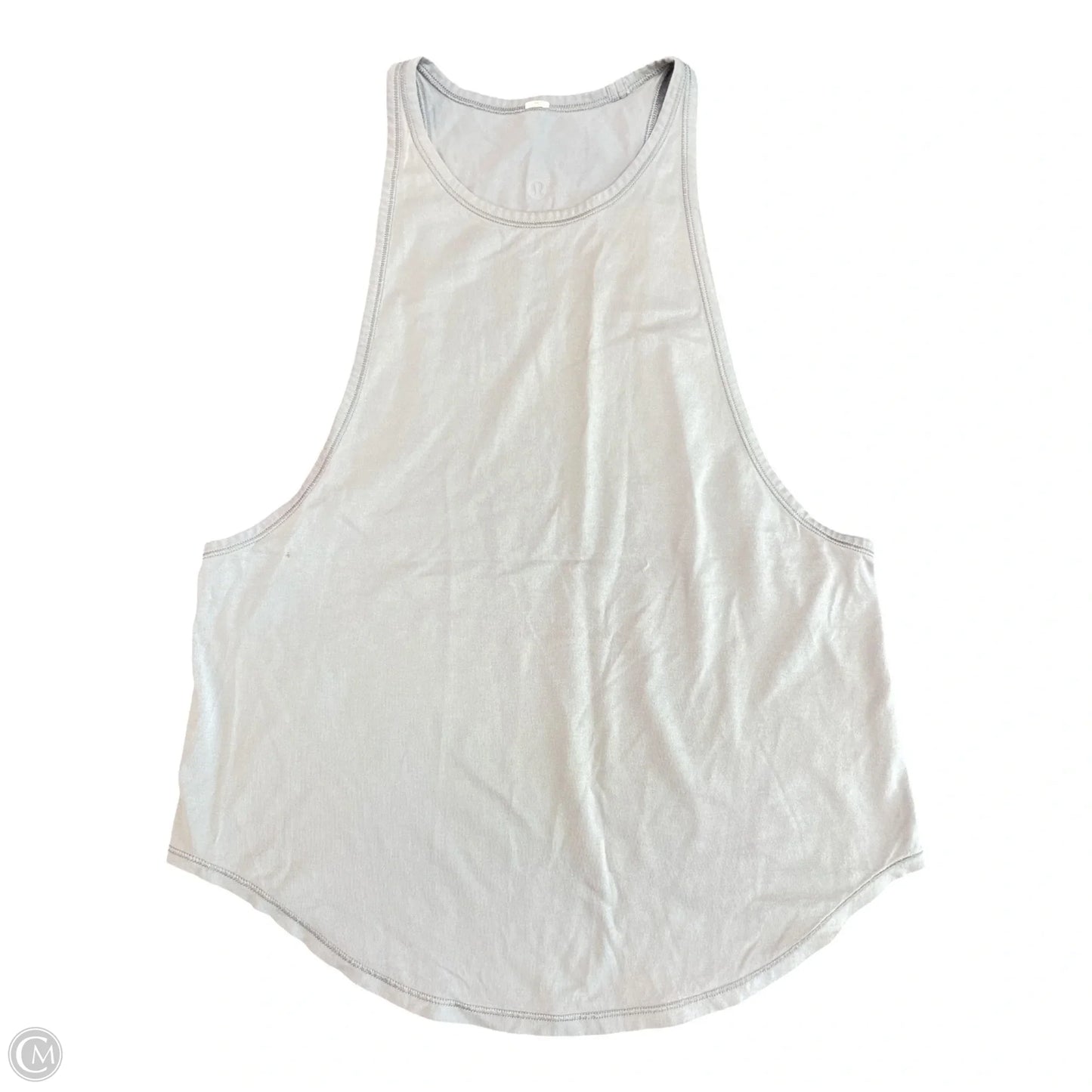Athletic Tank Top By Lululemon In Grey, Size: S