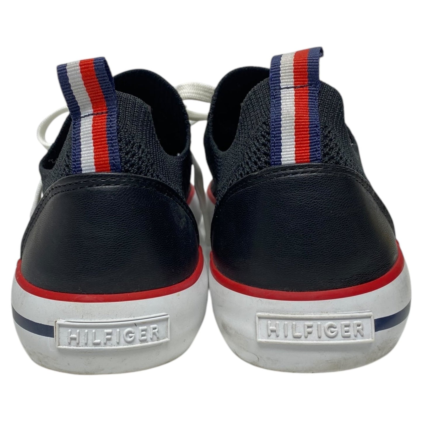 Shoes Sneakers By Tommy Hilfiger In Black & White, Size: 9.5