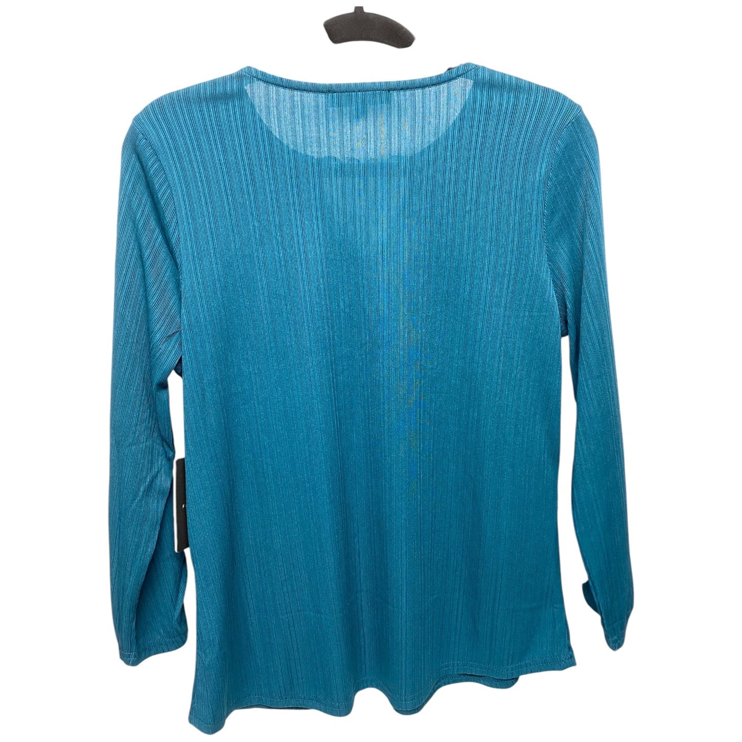 Top Long Sleeve By Clothes Mentor In Teal, Size: L