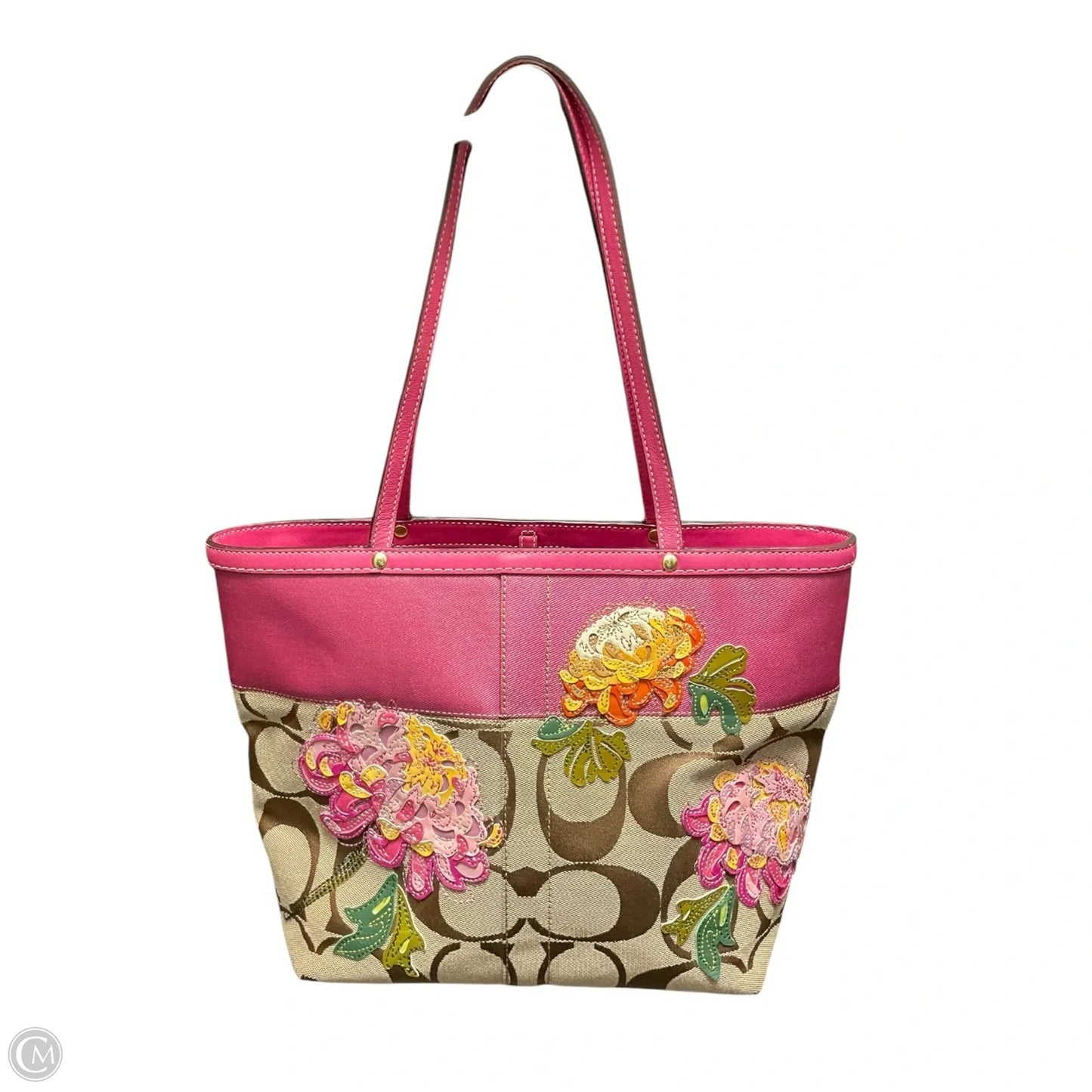 Tote Designer By Coach, Size: Small
