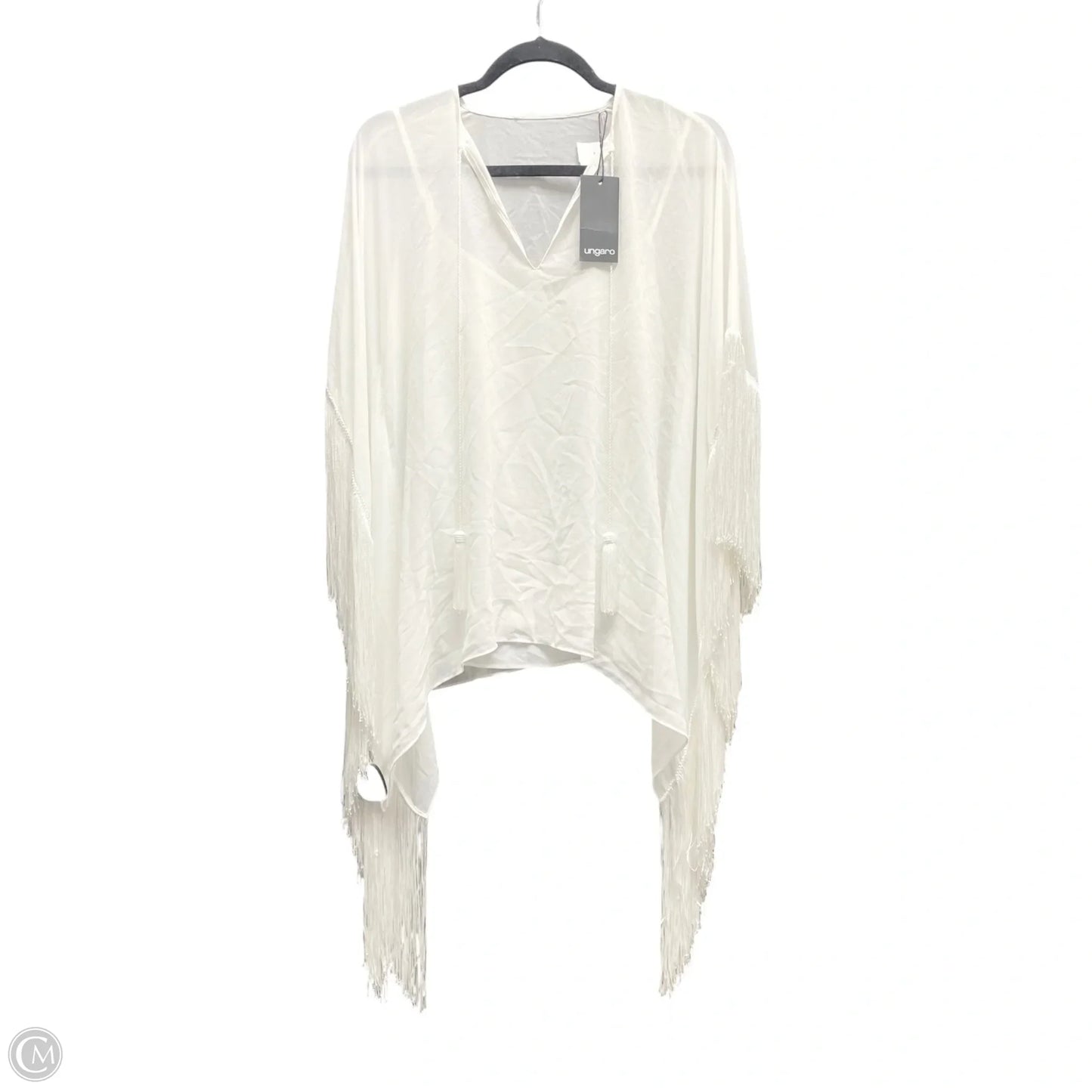 Top 2pc 3/4 Sleeve By Cma In White, Size: Xs