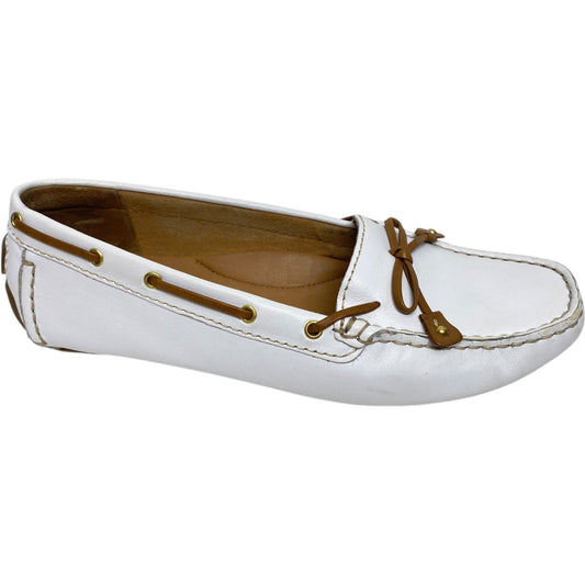 Shoes Flats By Clarks In White, Size: 7.5