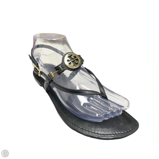 Sandals Designer By Tory Burch In Black, Size: 7.5
