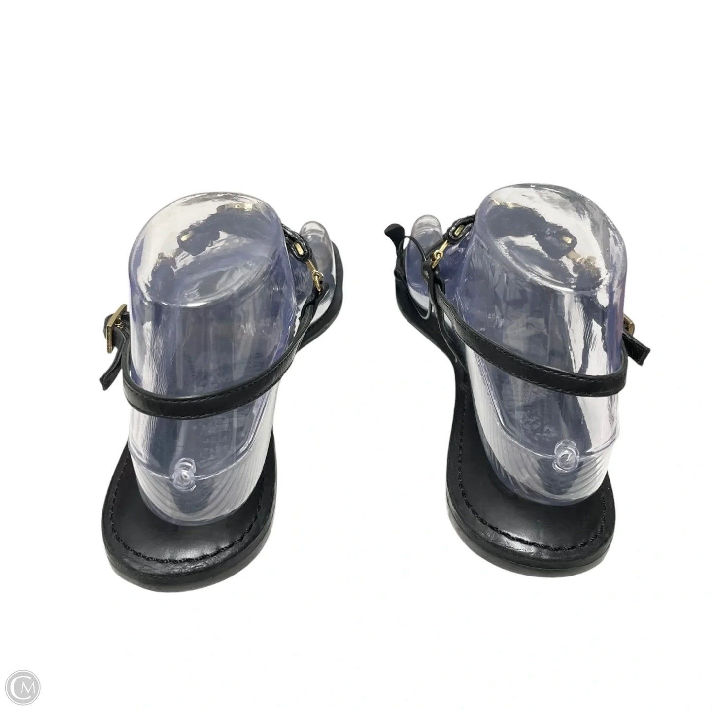 Sandals Designer By Tory Burch In Black, Size: 7.5