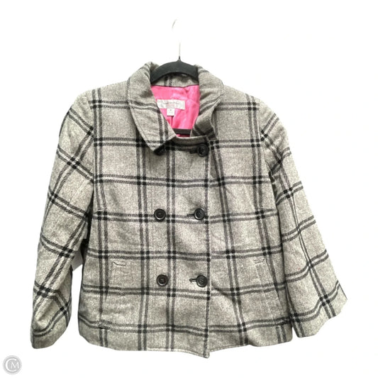 Jacket Other By Isaac Mizrahi Target In Black & Grey, Size: M