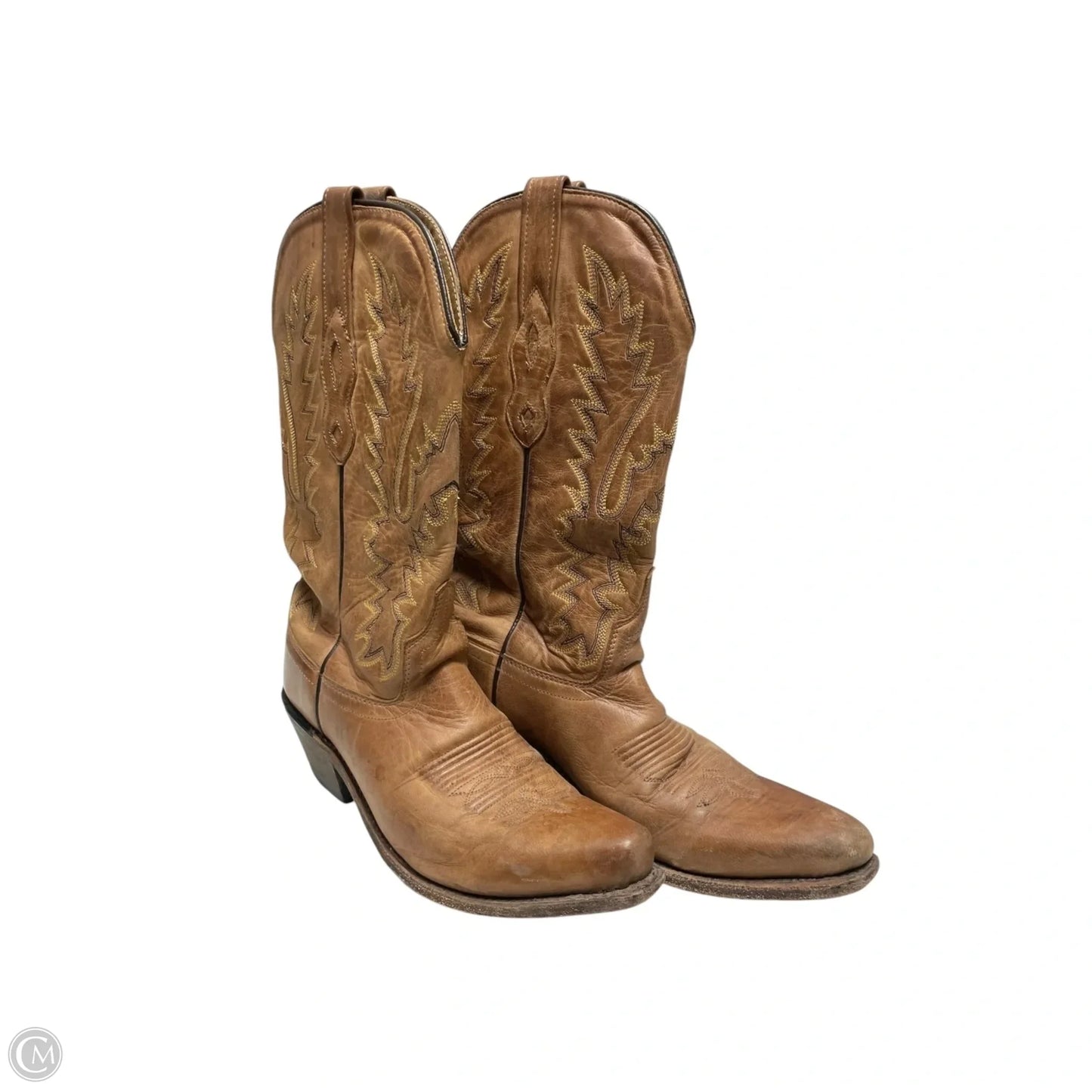 Boots Western By Old West In Brown, Size: 7