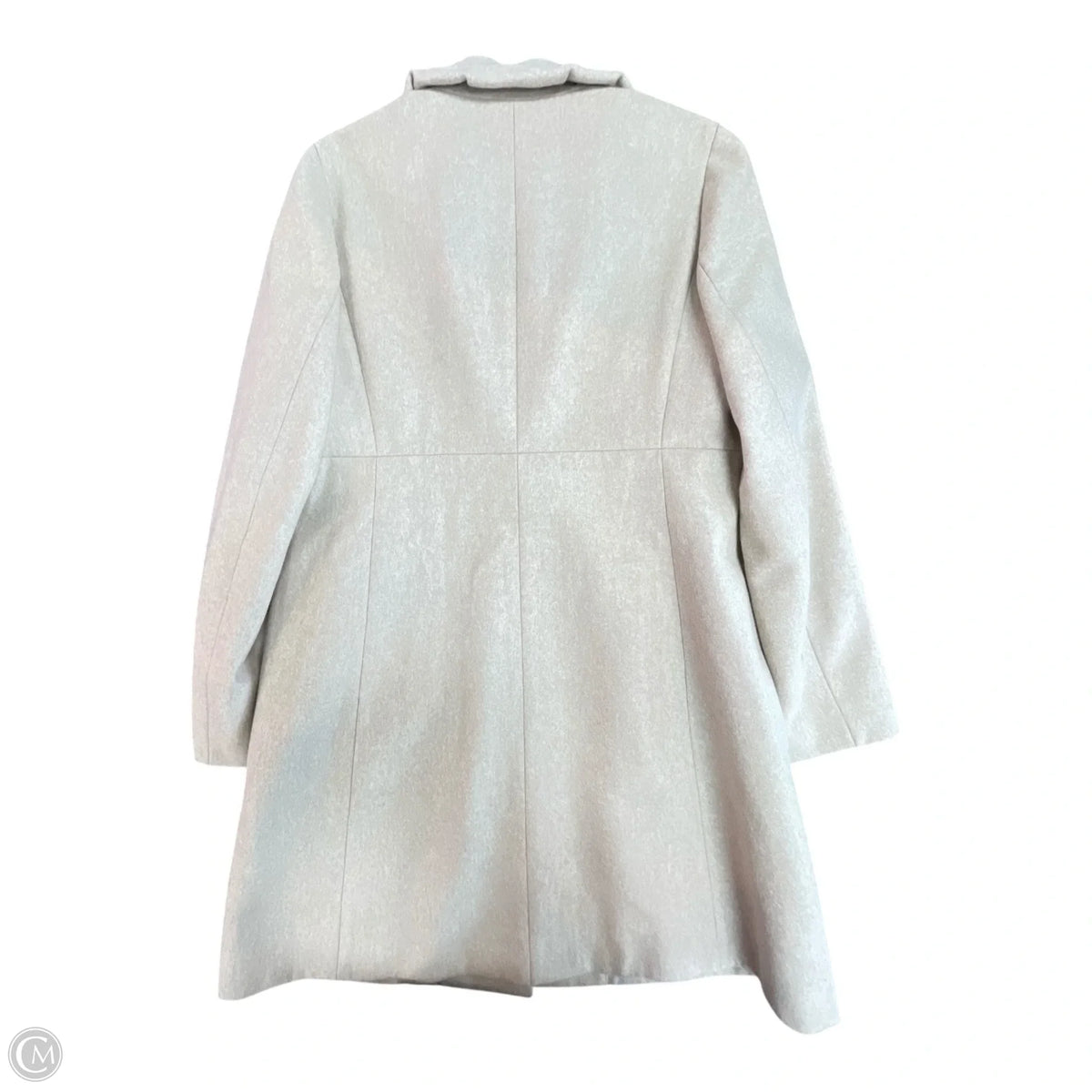 Coat Wool By J. Crew In Beige, Size: M