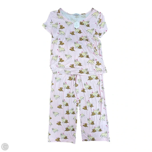 Pants Set 2pc By Clothes Mentor In Pink, Size: M