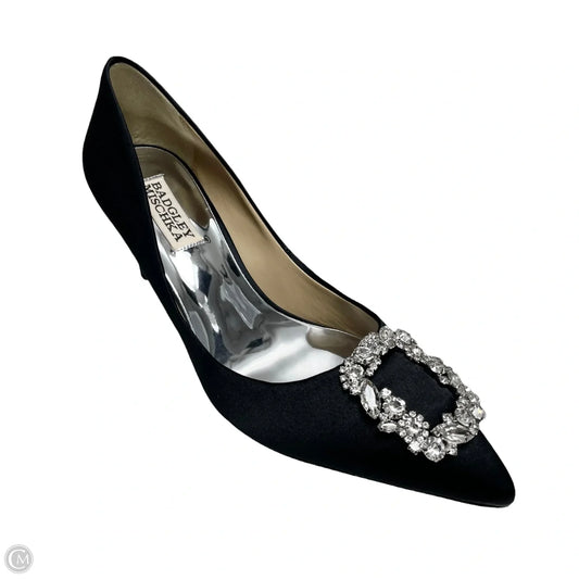 Shoes Heels Stiletto By Badgley Mischka In Black, Size: 6.5