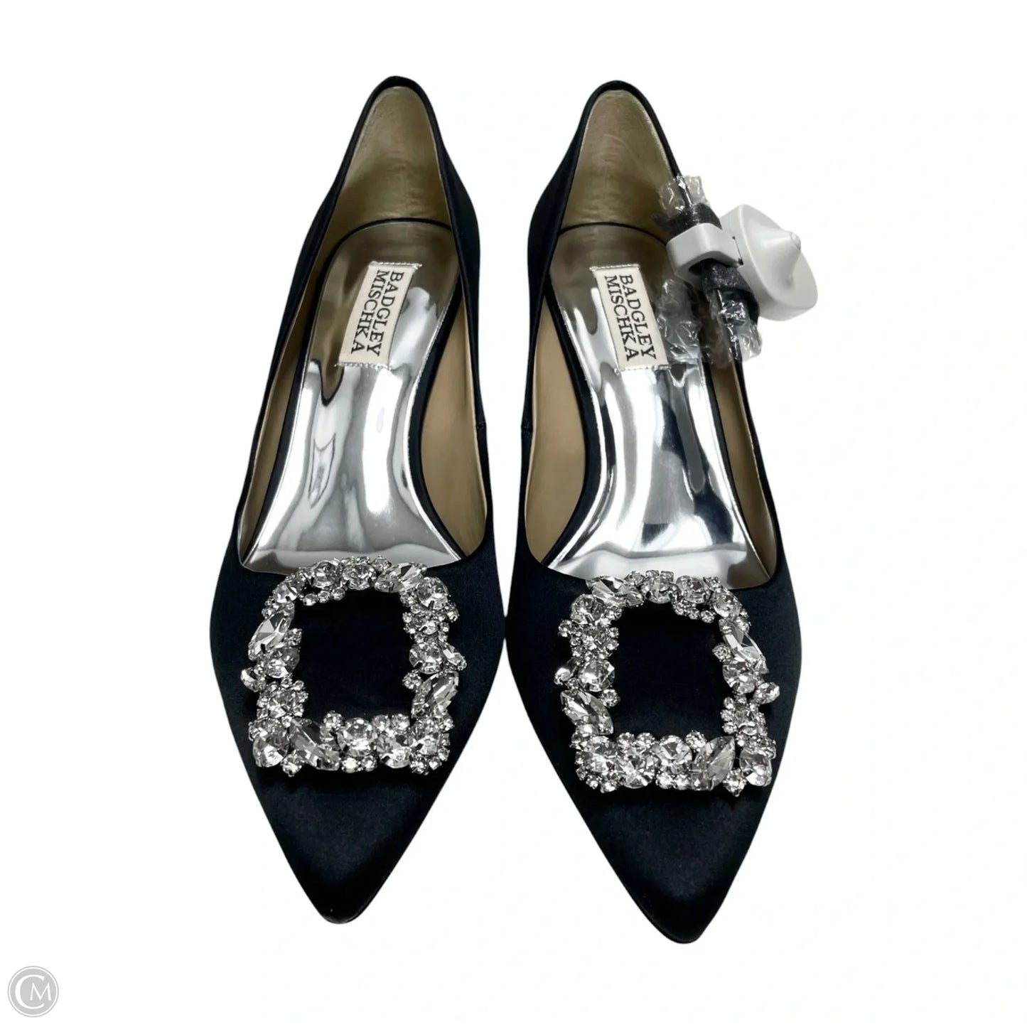 Shoes Heels Stiletto By Badgley Mischka In Black, Size: 6.5