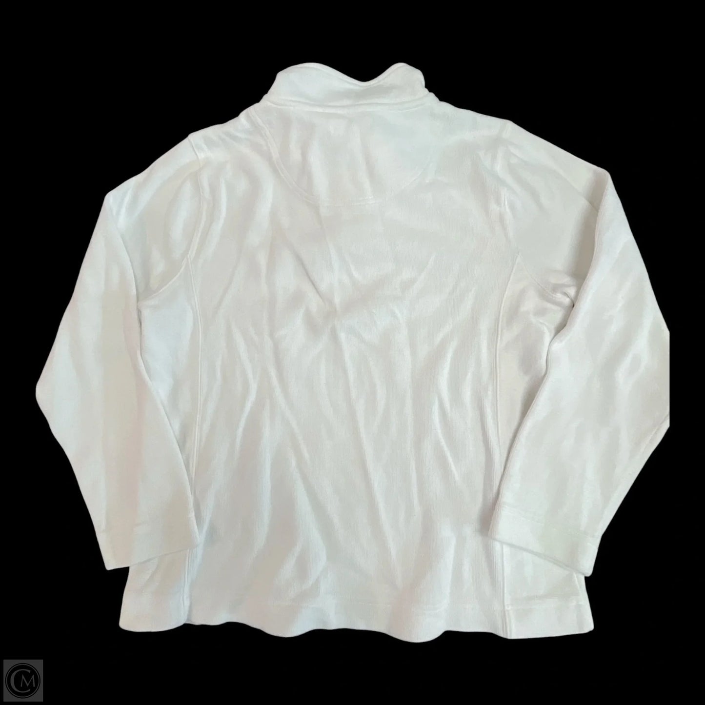 Sweatshirt Collar By Coldwater Creek In White, Size: L
