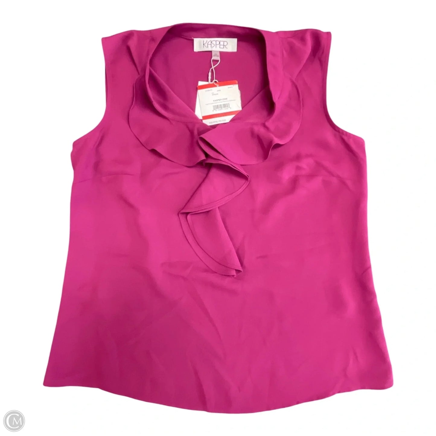 Top Sleeveless By Kasper In Purple, Size: Xs
