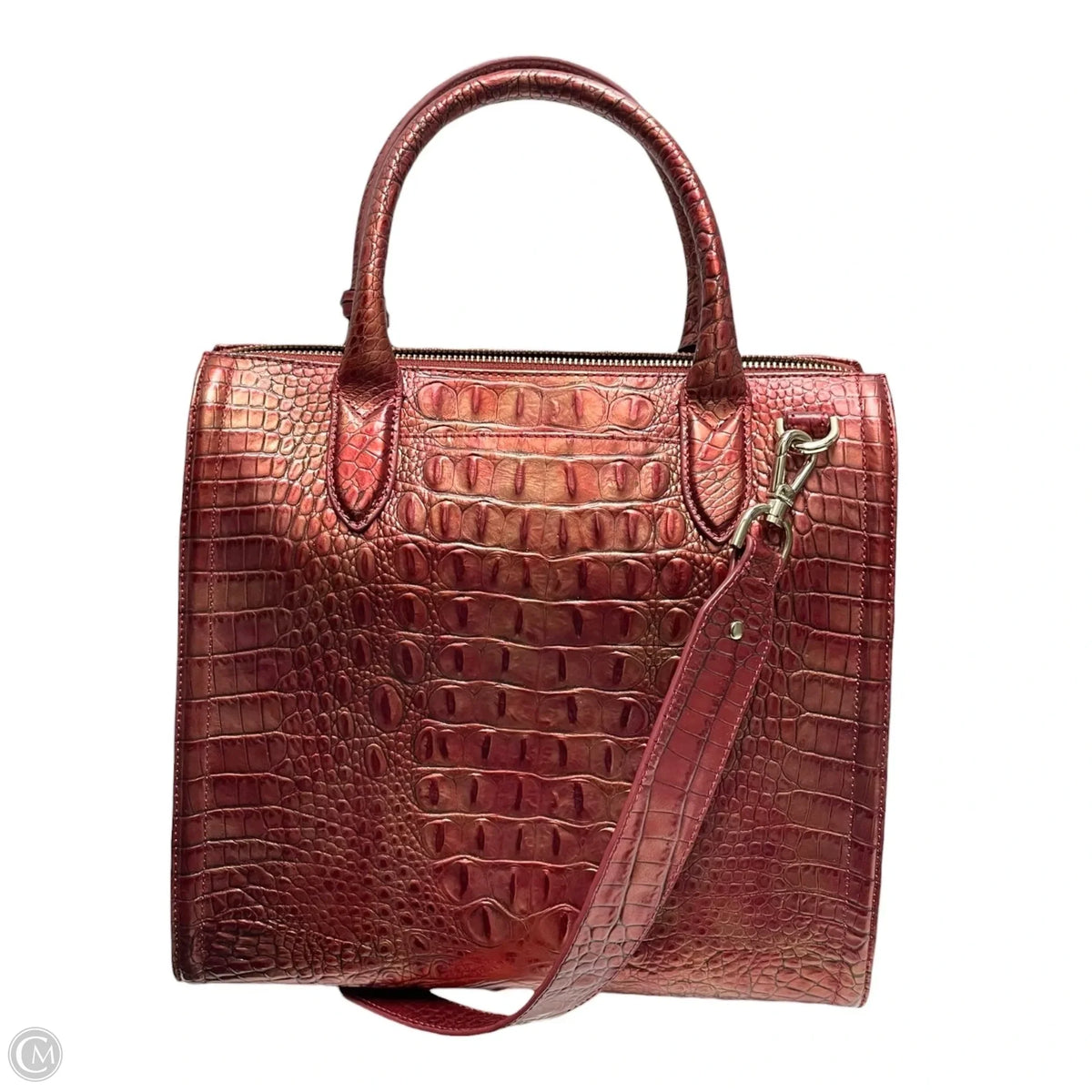 Handbag Designer By Brahmin, Size: Medium