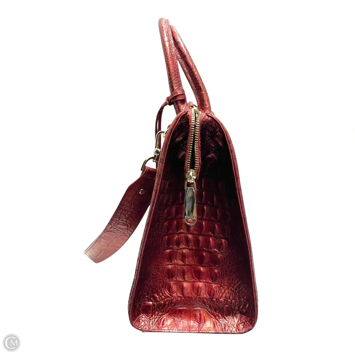Handbag Designer By Brahmin, Size: Medium