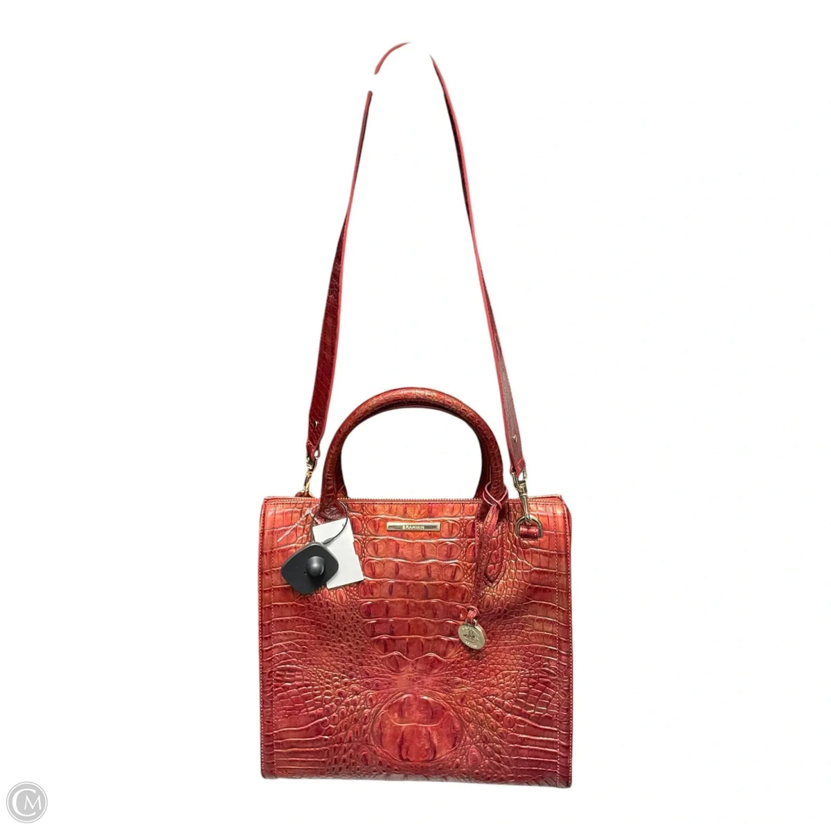 Handbag Designer By Brahmin, Size: Medium