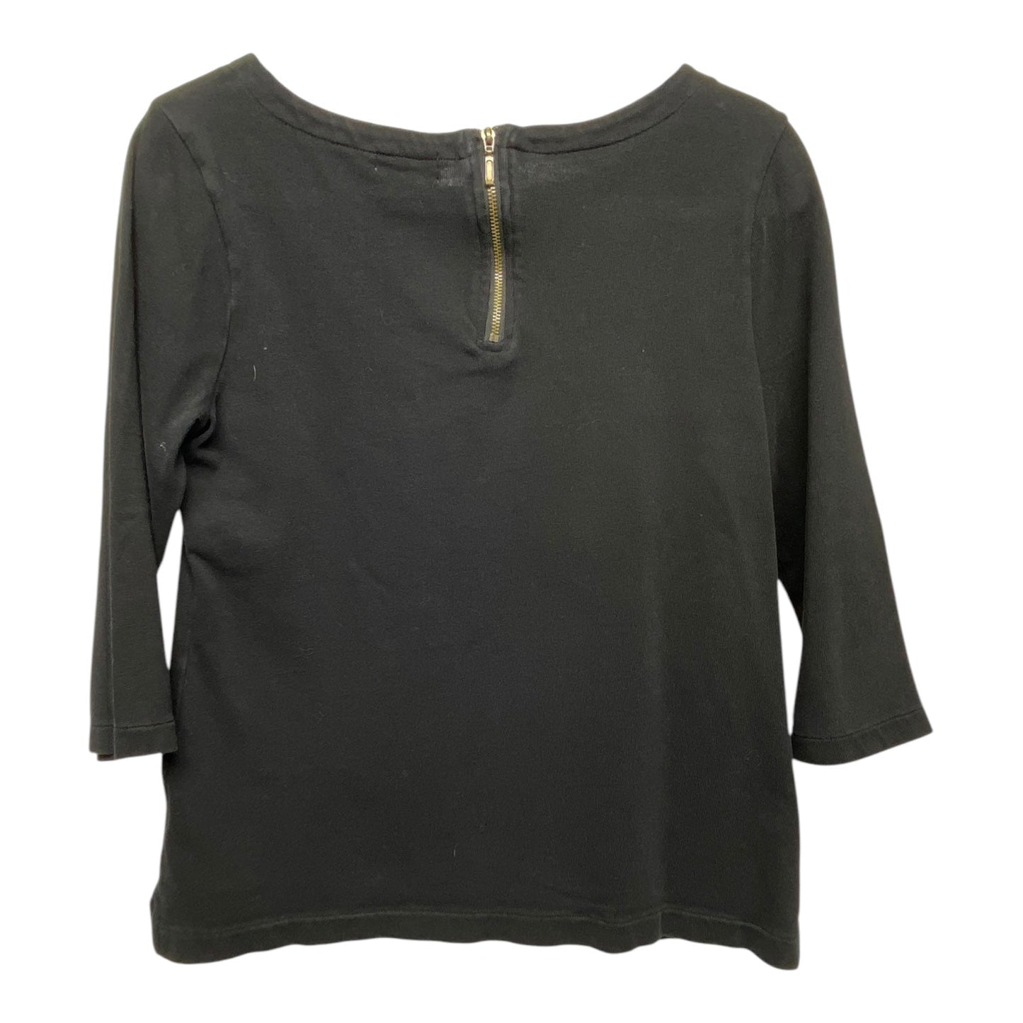 Top 3/4 Sleeve By Old Navy In Black, Size: M