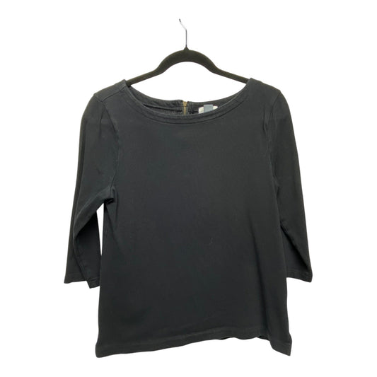 Top 3/4 Sleeve By Old Navy In Black, Size: M