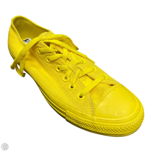 Shoes Sneakers By Converse In Yellow, Size: 9
