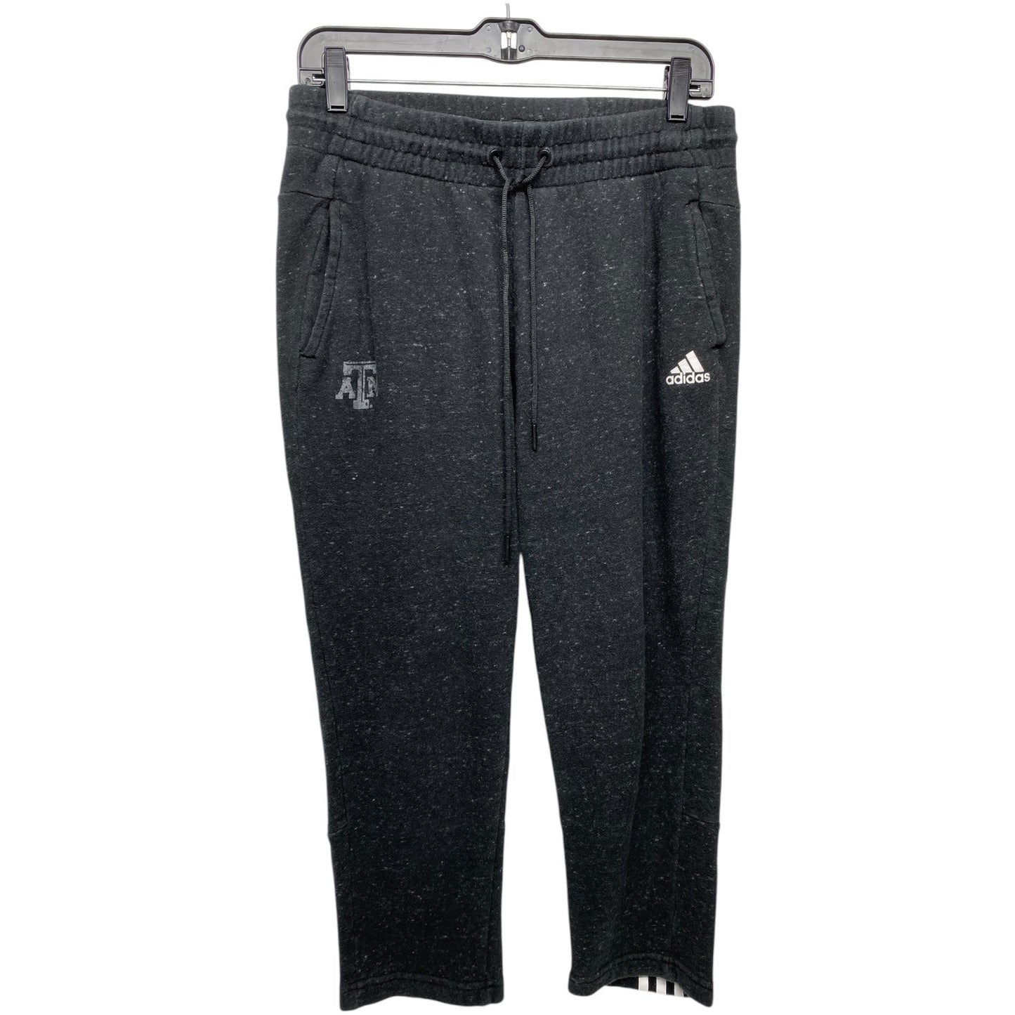 Pants Joggers By Adidas In Grey & White, Size: M