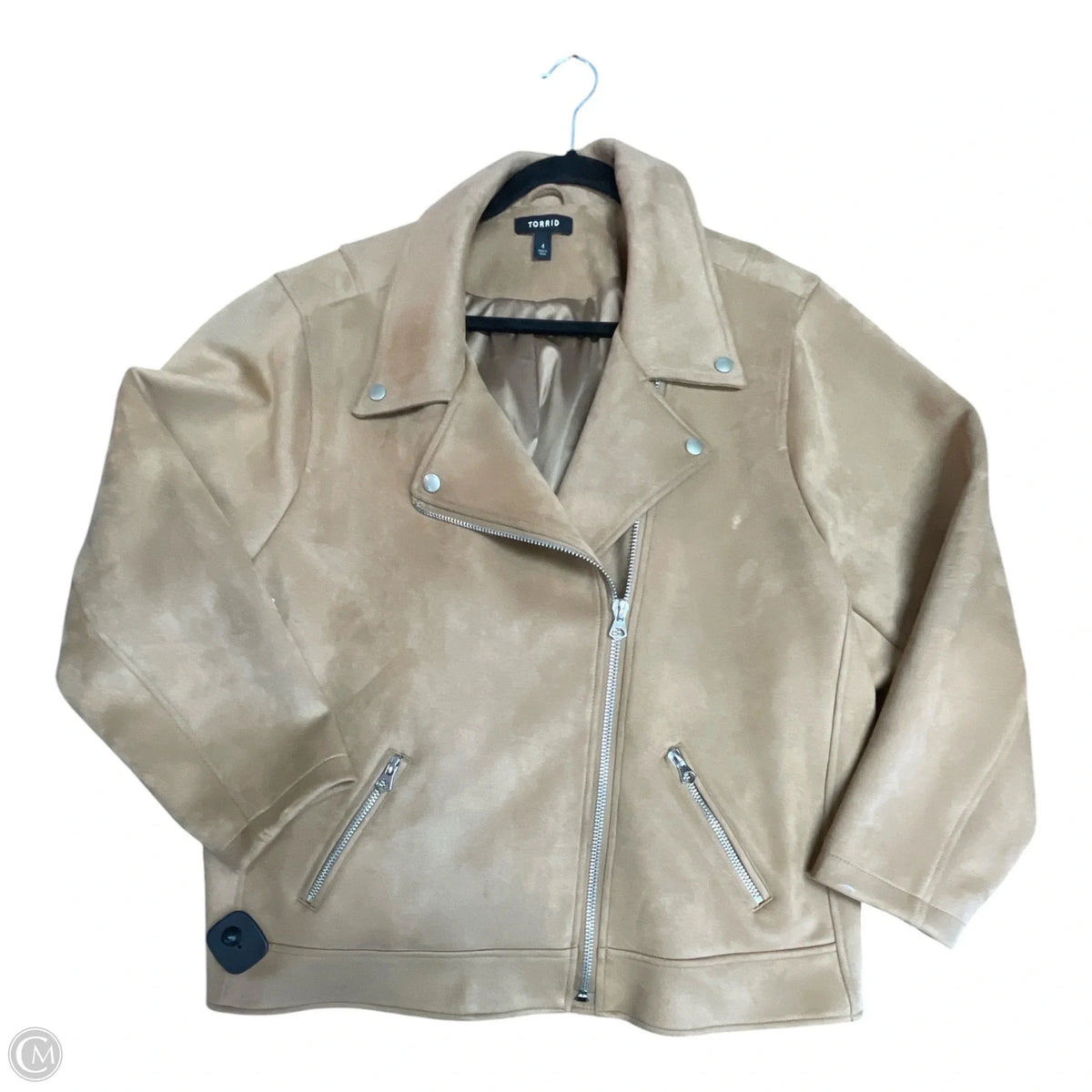 Jacket Other By Torrid In Cream, Size: 3x