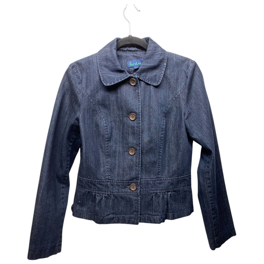 Jacket Denim By Boden In Blue Denim, Size: M