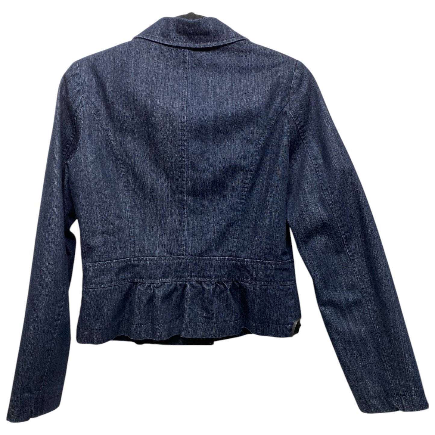 Jacket Denim By Boden In Blue Denim, Size: M