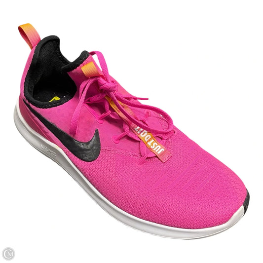 Shoes Sneakers By Nike In Pink & White, Size: 10.5
