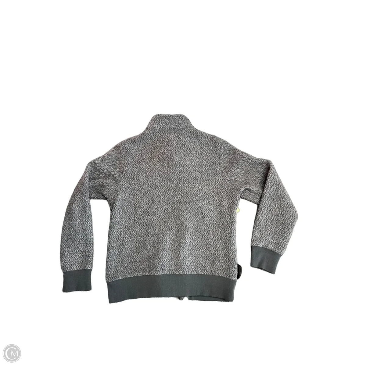 Jacket Fleece By Patagonia In Grey, Size: S