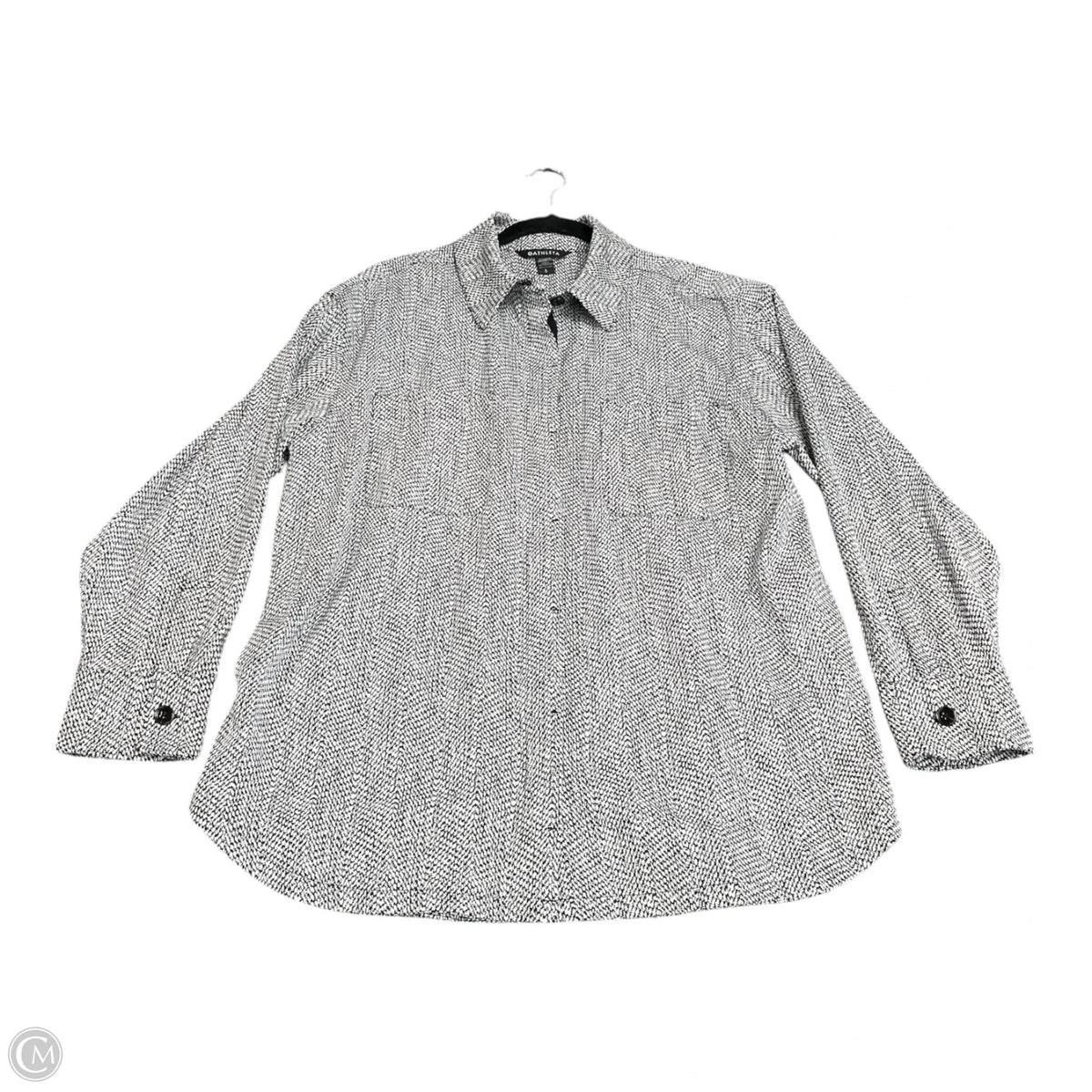Jacket Other By Athleta In Black & White, Size: L