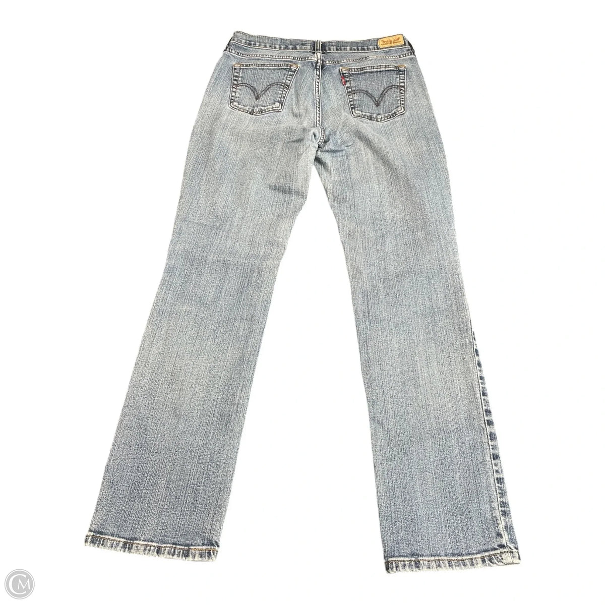 Jeans Straight By Levis In Blue, Size: 8