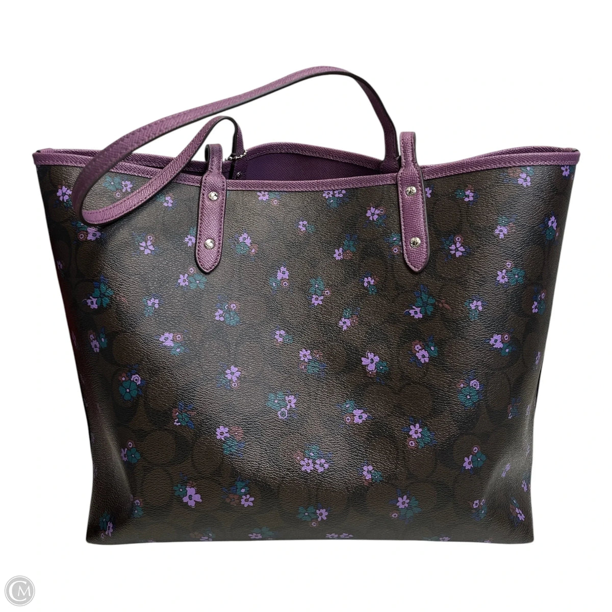 Tote Designer By Coach, Size: Medium