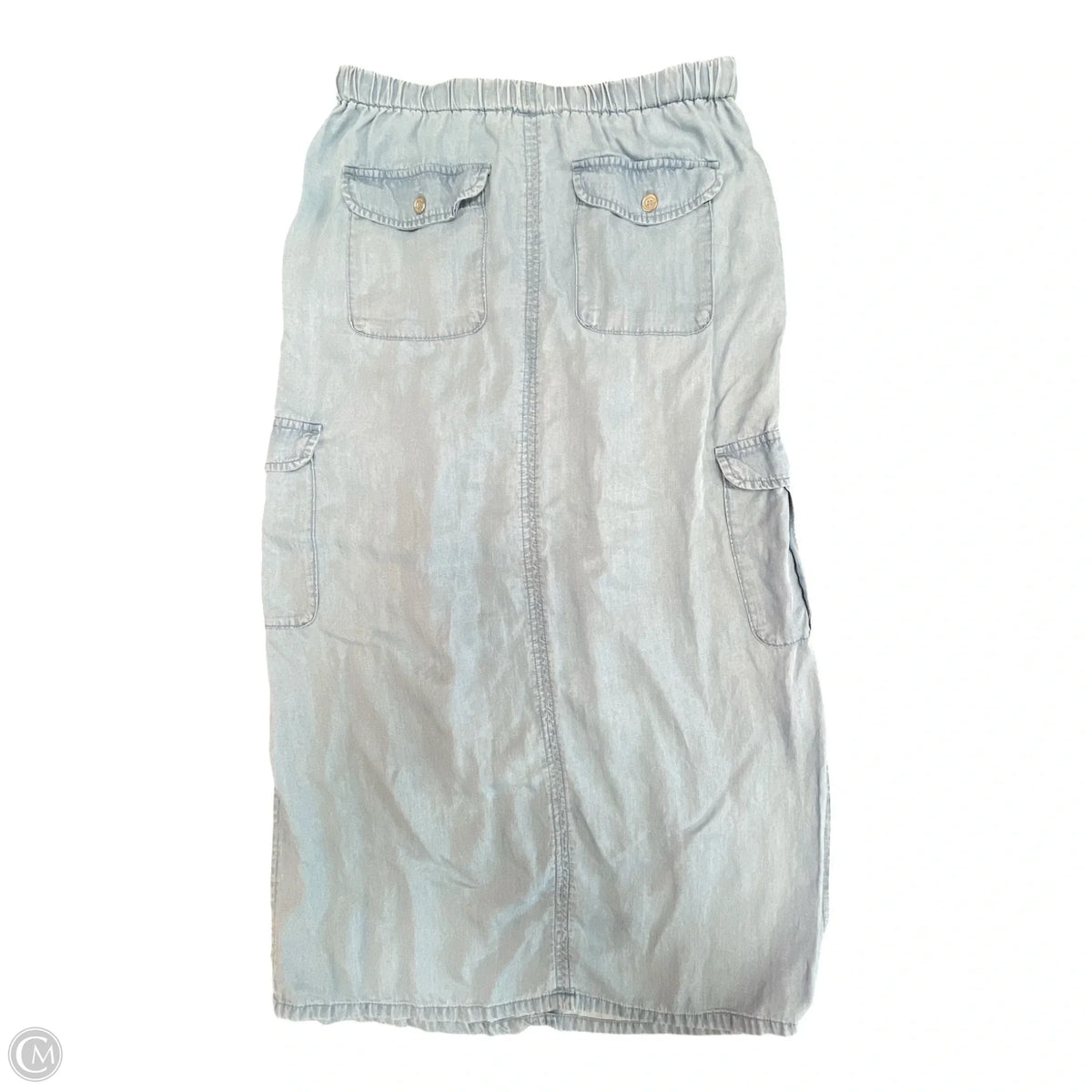 Skirt Maxi By Dkny In Blue, Size: M