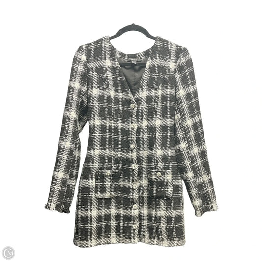 Jacket Other By Forever 21 In Black & White, Size: S
