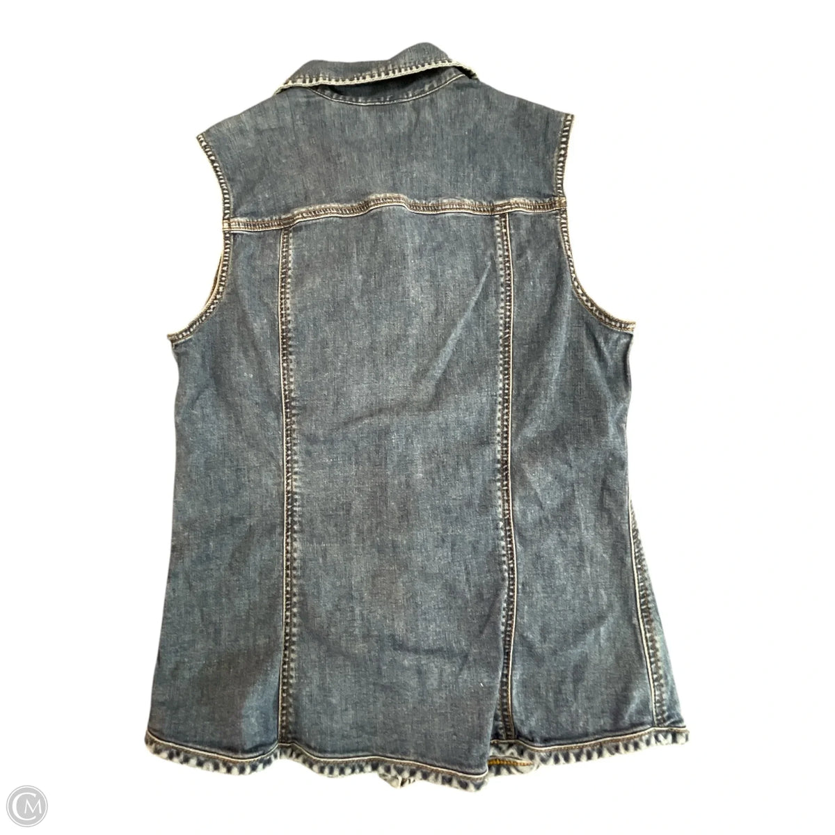 Vest Other By Chicos In Blue, Size: S