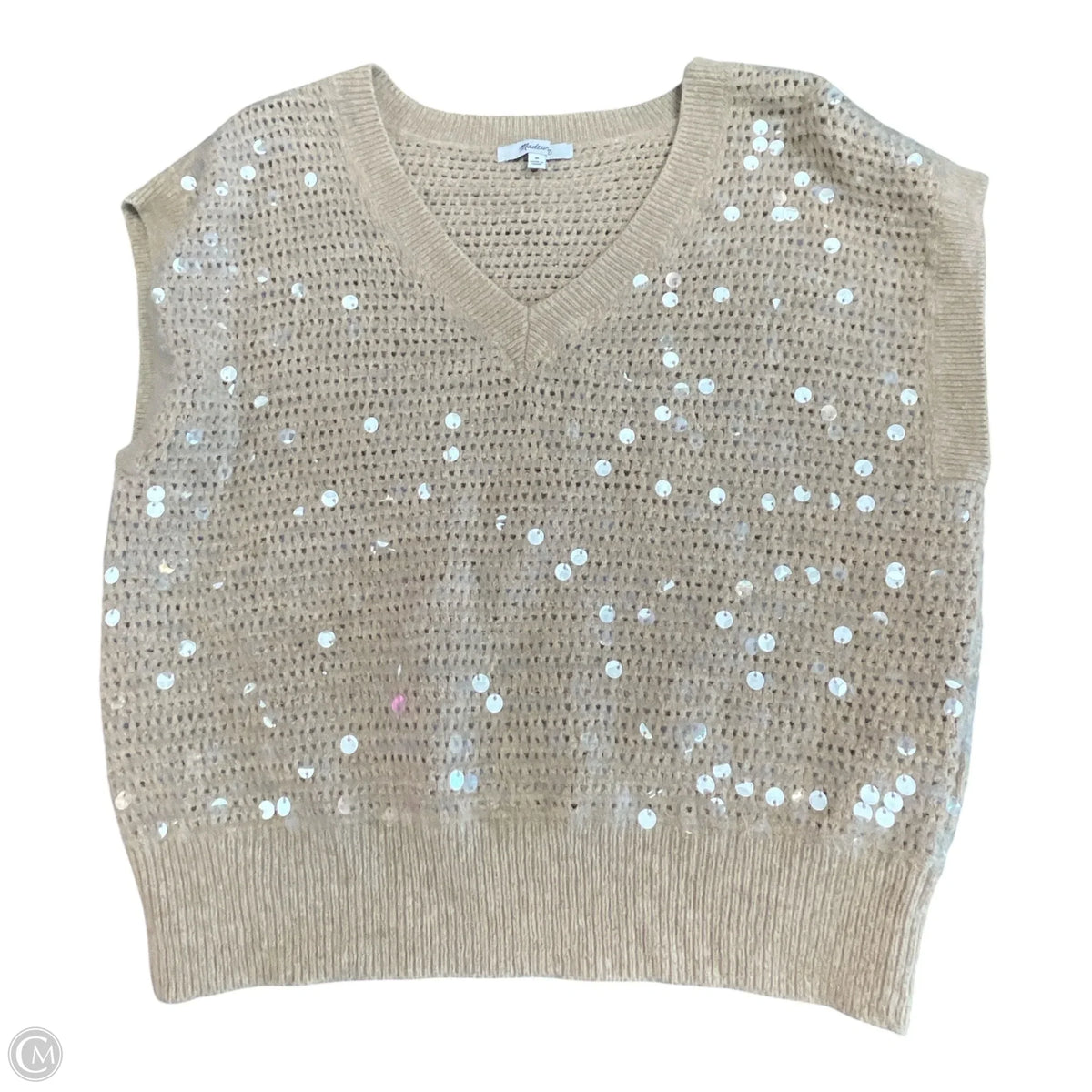 Sweater By Madewell In Tan, Size: M