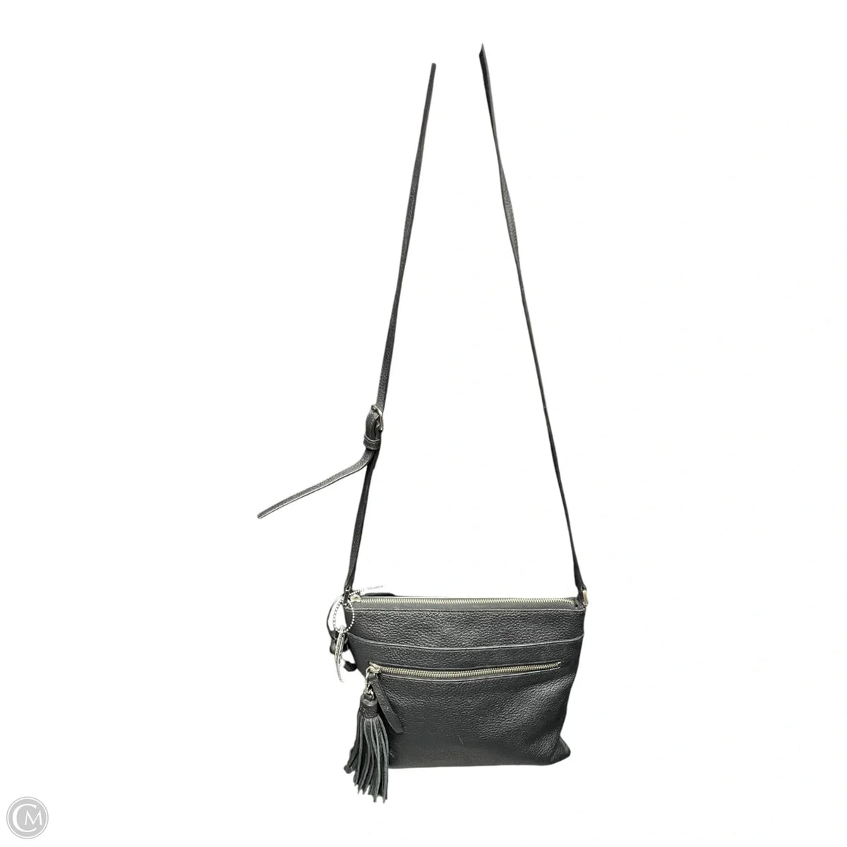 Crossbody Leather By Halogen, Size: Small