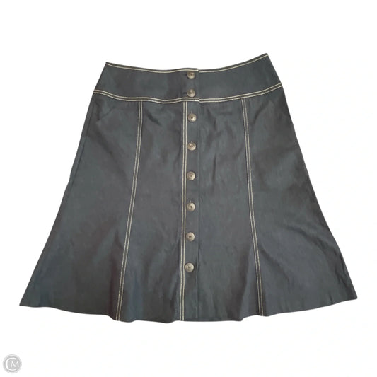 Skirt Midi By New York And Co In Blue, Size: 10