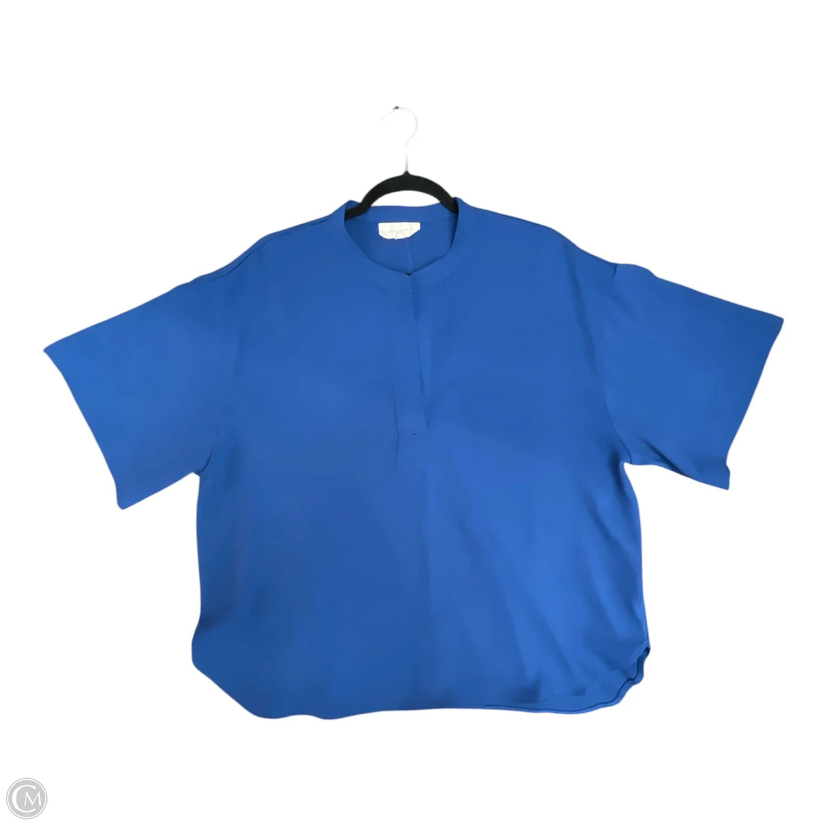 Top Short Sleeve By Melloday In Blue, Size: L