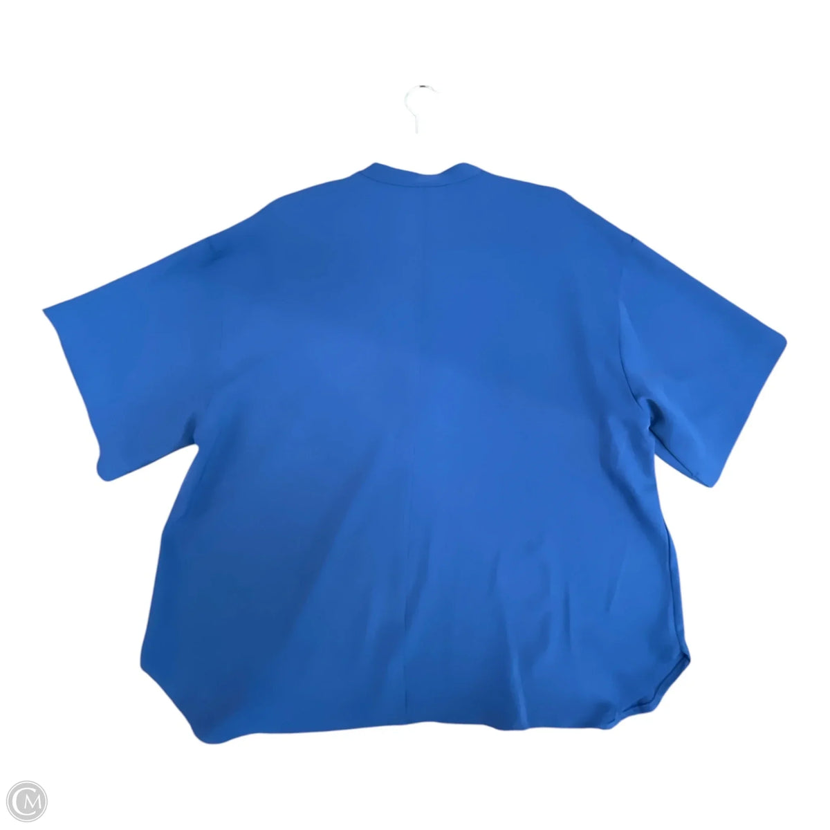 Top Short Sleeve By Melloday In Blue, Size: L