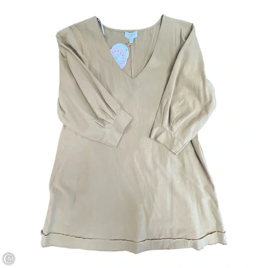 Dress Casual Short By Umgee In Yellow, Size: L