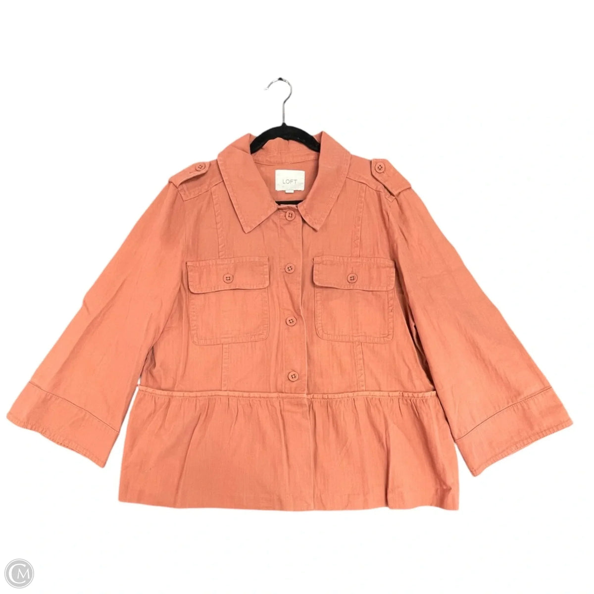 Jacket Other By Loft In Orange, Size: Xl