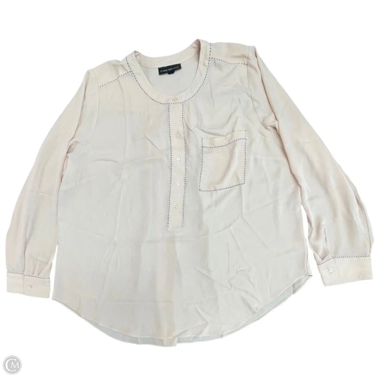 Top Long Sleeve By Lane Bryant In Taupe, Size: 20